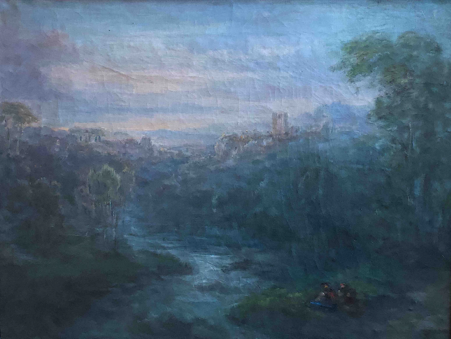 Giovanni Carnovali - Paesaggio a Brembate sotto